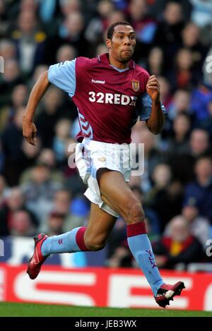 JOHN CAREW Aston Villa FC VILLA PARK Birmingham Inghilterra 03 Febbraio 2007 Foto Stock