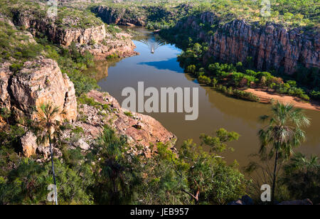 Australia, Territorio del Nord, Katherine. Nitmiluk (Katherine Gorge) Parco Nazionale Foto Stock