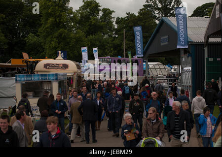 RIngliston, Edimburgo, Scozia. Il 23 giugno, 2017. Royal Highland Show 2017. Pep Masip/Alamy Live News Foto Stock