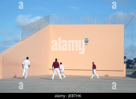 Pelota Basca gioco, Foto Stock