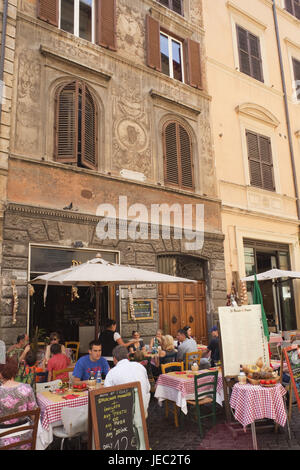 Italia, Roma, ristorante italiano, Foto Stock