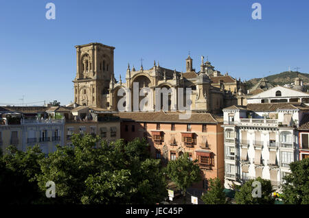 Spagna, Andalusia, Granada, cattedrale, Bib-Rambla spazio, Foto Stock