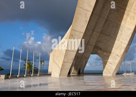 Il martire monumento di Algeri, la capitale dell'Algeria, Africa Foto Stock