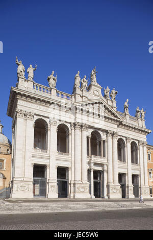 Italia, Roma, la chiesa di San Giovanni in Laterano, Foto Stock