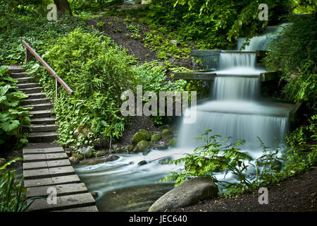 Germania, Amburgo, park, parco, Pianificazione Blomen delle Nazioni Unite, Foto Stock