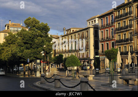 Spagna, Andalusia, Granada, Plaza Nueva, Foto Stock