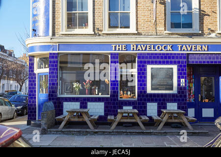 Havelock Tavern, London, Regno Unito Foto Stock