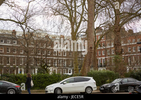 Manchester Square & The Wallace Collection di Londra, Regno Unito Foto Stock