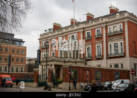 Manchester Square & The Wallace Collection di Londra, Regno Unito Foto Stock