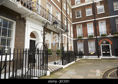 Manchester Square & The Wallace Collection di Londra, Regno Unito Foto Stock