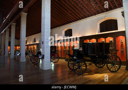 Spagna, Andalusia, provincia di Cadiz, Jerez de la Frontera, museo del regio-andaluso accademia di equitazione, Foto Stock