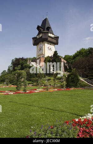 L'Austria, la Stiria, Graz, bloccare la montagna, Foto Stock