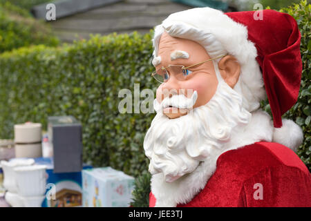 Statua di Santa Claus Foto Stock