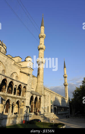 Turchia, Istanbul, del sultano Ahmed la moschea, la moschea blu, Foto Stock