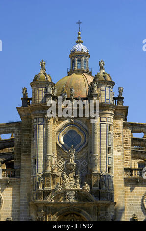 Spagna, Andalusia, provincia di Cadiz, Jerez de la Frontera, rilievo nella cattedrale di Jerez de la Frontera, Foto Stock