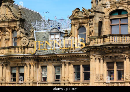 Jenners department store, Princes Street, Edimburgo, Scozia Foto Stock