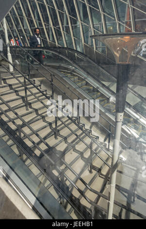 St Enoch subway ingresso,St Enoch Square,Glasgow, Scotland, Regno Unito Foto Stock