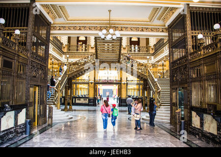 Palacio de Correos de Mexico o Palazzo postale di Città del Messico, Messico Foto Stock