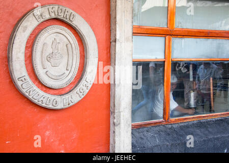 El Moro Churros Cafe, Città del Messico, Messico Città del Messico, Messico Foto Stock