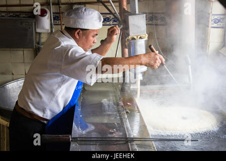 La frittura churros al El Moro Cafe, Città del Messico, Messico Città del Messico, Messico Foto Stock