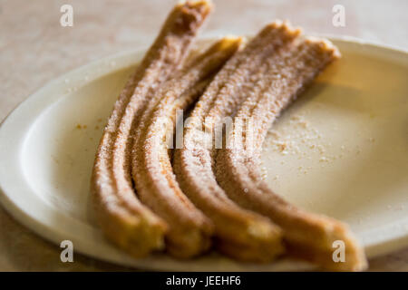Churros al El Moro Cafe, Città del Messico, Messico Città del Messico, Messico Foto Stock