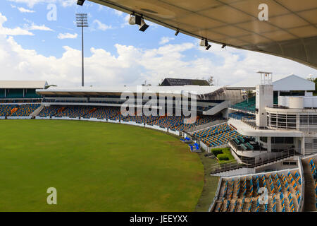 Kensington Oval Cricket Ground a Bridgetown, Barbados. Il luogo ha ospitato la Coppa del Mondo 2007 e la finale per il 2010 Mondo ICC T20 finale. Foto Stock