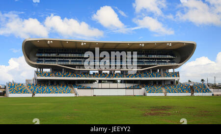 Kensington Oval Cricket Ground a Bridgetown, Barbados. Il luogo ha ospitato la Coppa del Mondo 2007 e la finale per il 2010 Mondo ICC T20 finale. Foto Stock