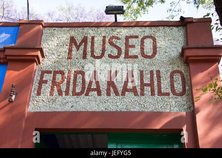 Museo Frida Kahlo, Città del Messico, Messico Foto Stock