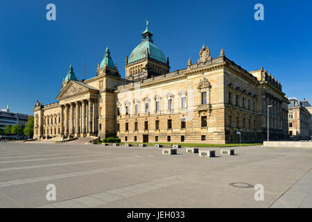 Il Tribunale amministrativo federale di Germania, ex corte suprema del Reich tedesco, Lipsia, Sassonia, Germania Foto Stock