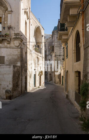 Destinazione di vacanza, Matera, Citta' dei sassi, Basilicata, Italia, Sito del Patrimonio Culturale Mondiale dell UNESCO dal 1993 Foto Stock