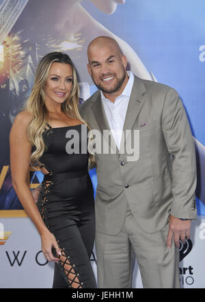 Premiere del film della donna di meraviglia con: Amber Nicole Miller, Tito Ortiz dove: Los Angeles, California, Stati Uniti quando: 26 Maggio 2017 Foto Stock