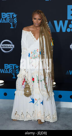 Los Angeles, Stati Uniti. 25 Giugno 2017. EVA Marcille partecipa a 2017 BET Awards Microsoft Square Giugno 25,2017 Los Angeles, California. Foto Stock