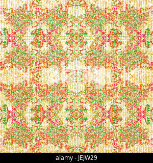 Vintage floreale Vittoriano Pattern senza giunture Foto Stock