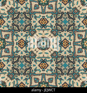 Tessuto arte etnica Pattern senza giunture Foto Stock