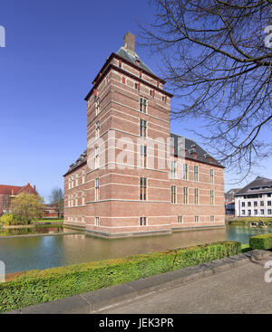 TURNHOUT-marzo 28, 2017. Castello dei Duchi di Brabante, situato nel centro di Turnhout, nel nord della provincia belga di Anversa. Foto Stock