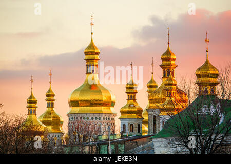 La parrocchia di san Michele Golden-Domed Monastero, Kiev, Ucraina Foto Stock