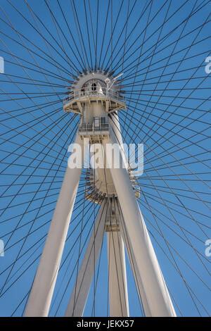 Alta rullo ruota panoramica Ferris in Las Vegas Foto Stock