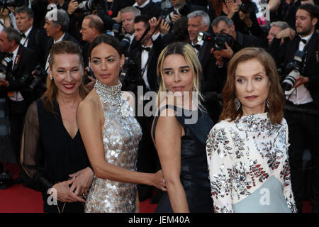 Settantesimo annuale di Cannes Film Festival - "ingannato" - Premiere con: Emmanuelle Bercot, Berenice Bejo, Elodie Bouchez dove: Cannes, Francia Quando: 23 Maggio 2017 Foto Stock