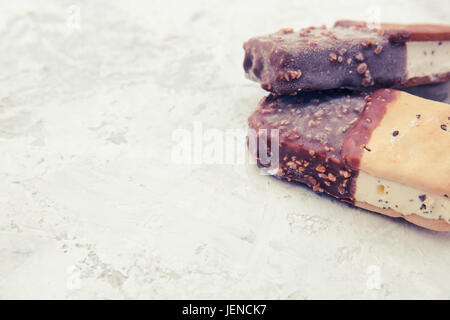 Due ice-cream sandwich Foto Stock