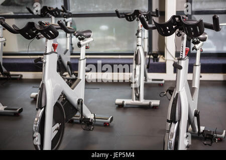 Le bici di esercitazione Foto Stock