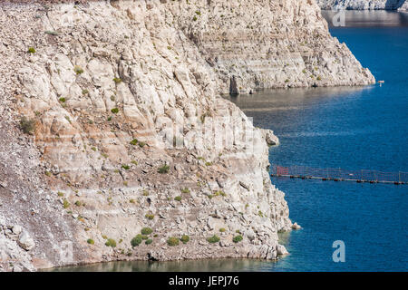 Colorado River vicino alla Diga di Hoover Foto Stock
