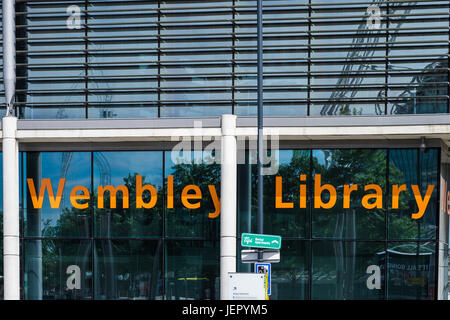 Wembley Park progetto di rigenerazione, Borough di Brent a Londra, Inghilterra, Regno Unito Foto Stock