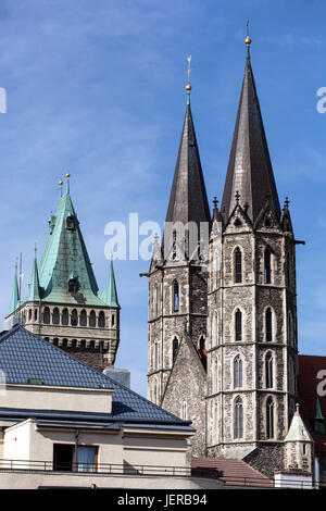 St Bartolomew Chiesa, città ceca Kolin nella Repubblica ceca, in Europa Foto Stock