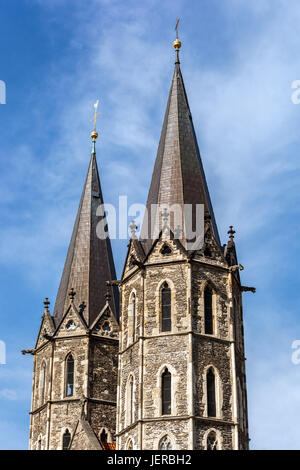 Chiesa gotica, Kolin, città ceca, Repubblica Ceca, Europa Foto Stock