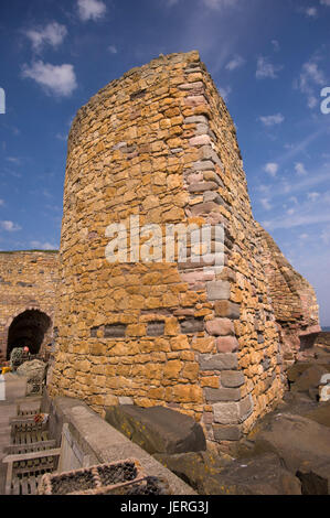 Beadnell limekilns, Northumberland Foto Stock