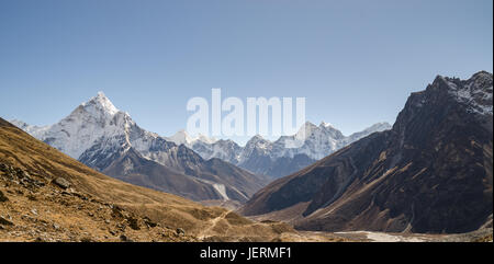 Ama Dablam - Dingboche Valley - Nepal Foto Stock