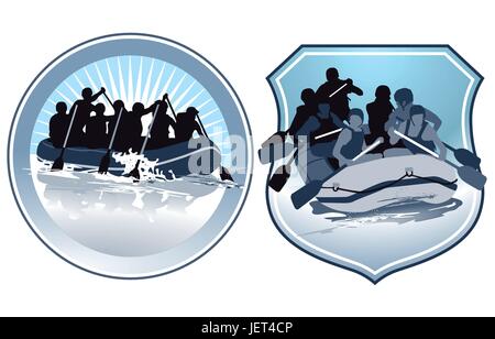 Gli esseri umani e la tratta di esseri umani, persone, folk, persone, umana, uomo, il lavoro di squadra Illustrazione Vettoriale