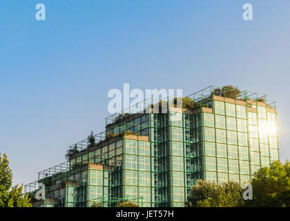 Agip sede di San Donato Milanese, Italia Foto Stock