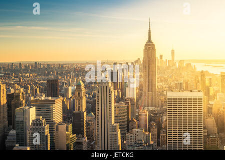 Skyline di Manhattan Foto Stock