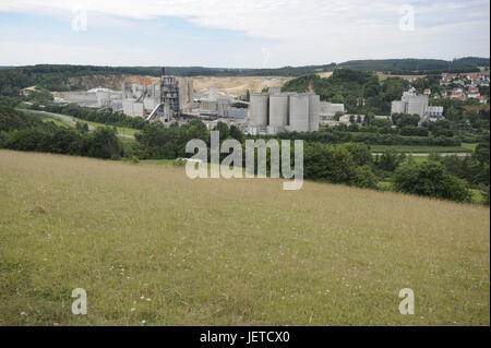 In Germania, il Land della Baviera e della Svevia, castello Har, cemento opus, cava, Foto Stock